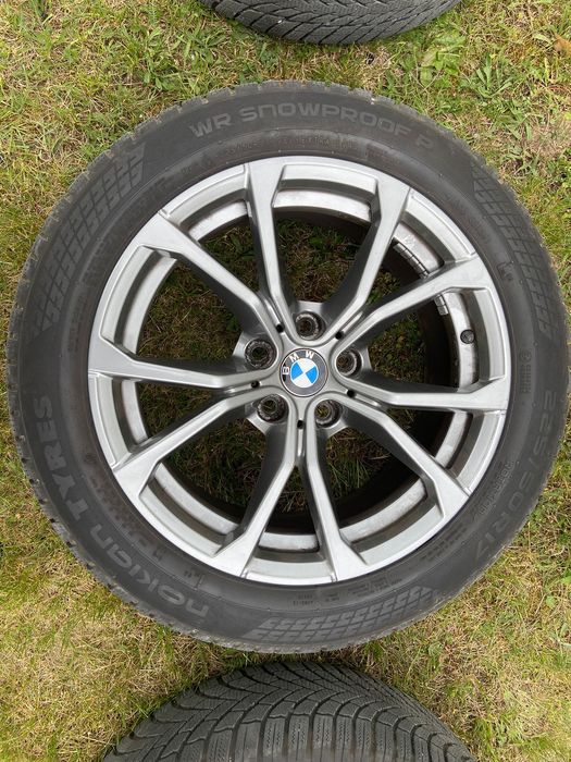 Oryginalne felgi BMW G20 - 17 cali używane + opony zimowe gratis