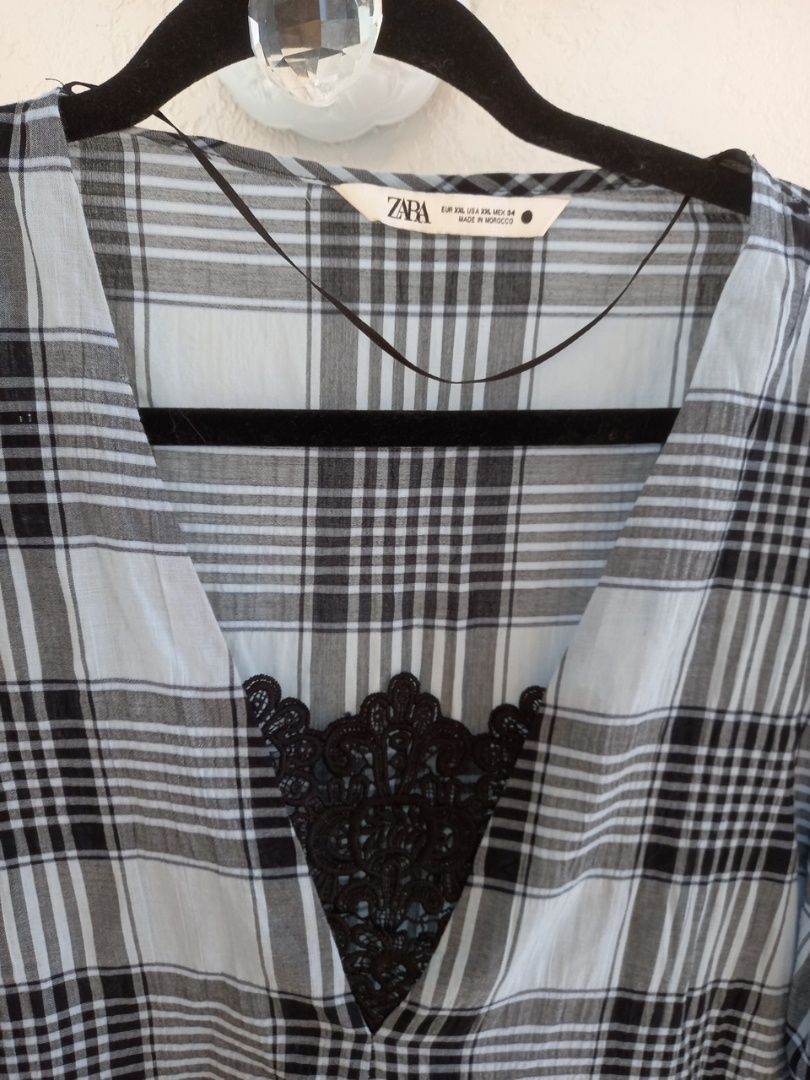 Zara платье бавовна