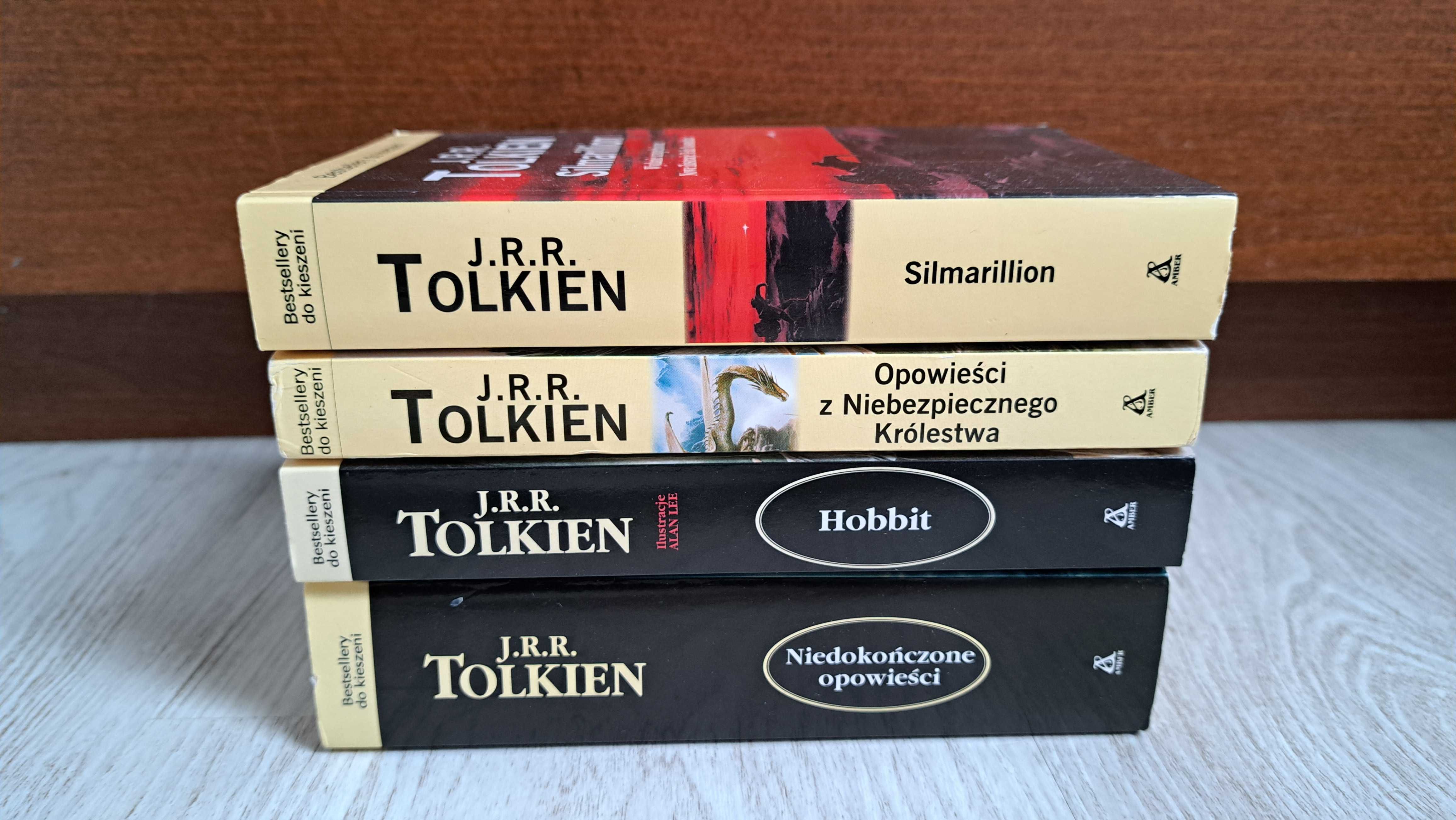 Tolkien Hobbit Niedokończone Opowieści z Niebezpiecznego Silmarillion