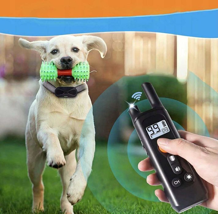 NOWA Obroża Elektryczna Treningowa Dla Psa Żeby Nie Uciekał Antyszczek