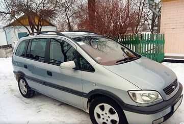 Двері Opel Zafira A Код фарби z151 бампер