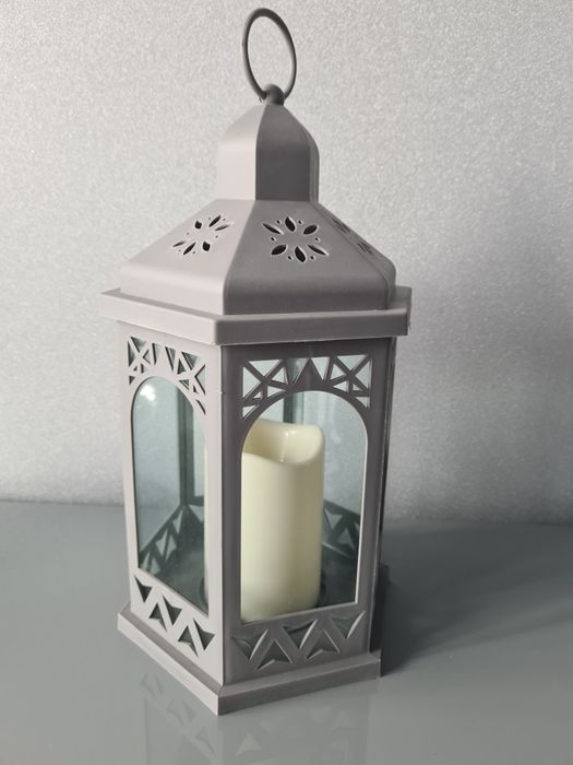 Świecznik glamour LED