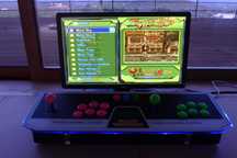 Arcade console with 645 real arcade games