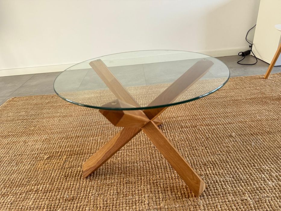 Mesa de centro vidro