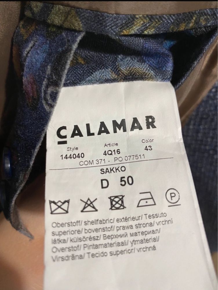 Marynarka męska Calmar Casual rozm. 50 kolor granat, stan bdb