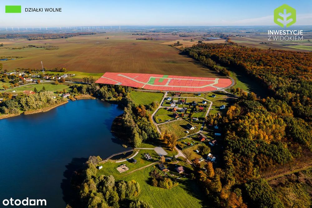 Ostatnie działki nad jeziorem w świetnej cenie!