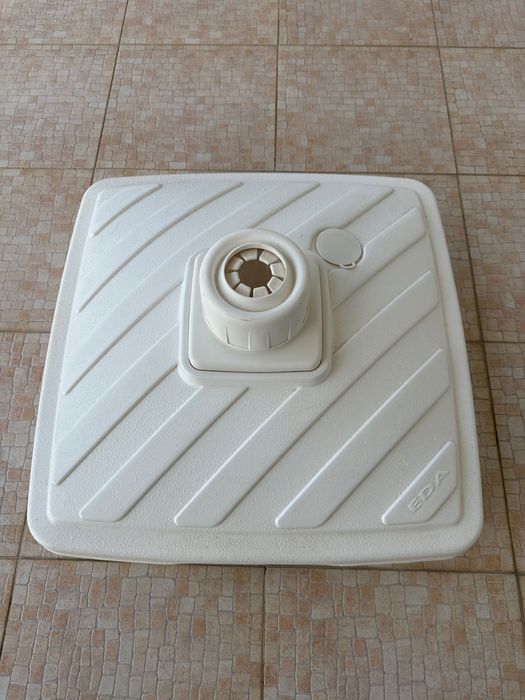 EDA base de guarda-sol branco 55cm