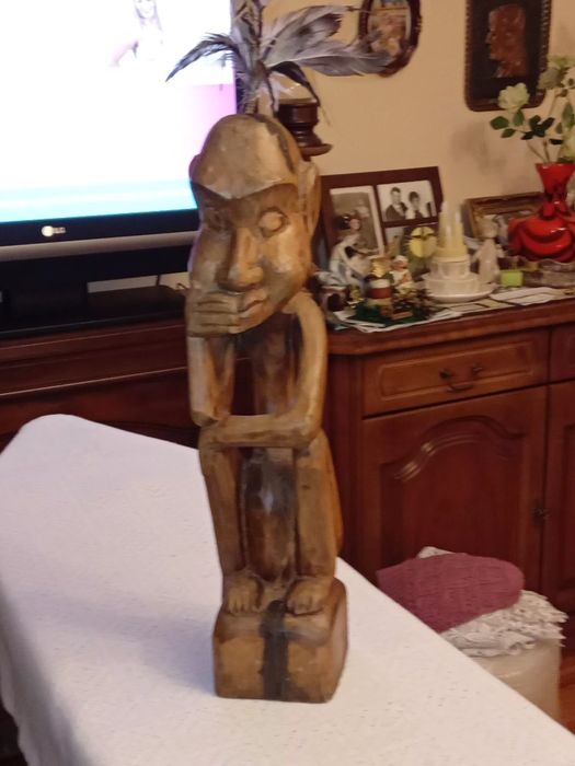 Drewniana rzeźba cena ost.