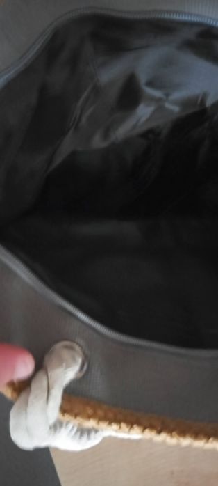 Torba plażowa szara