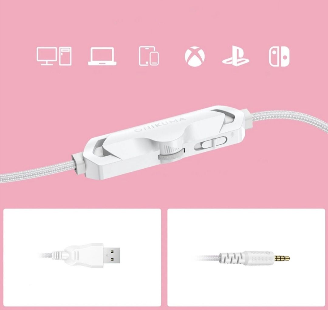 ONIKUMA X10  Słuchawki Gamingiww  z Mikrofinem
