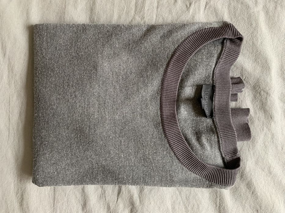 Sweter szary Topshop XS