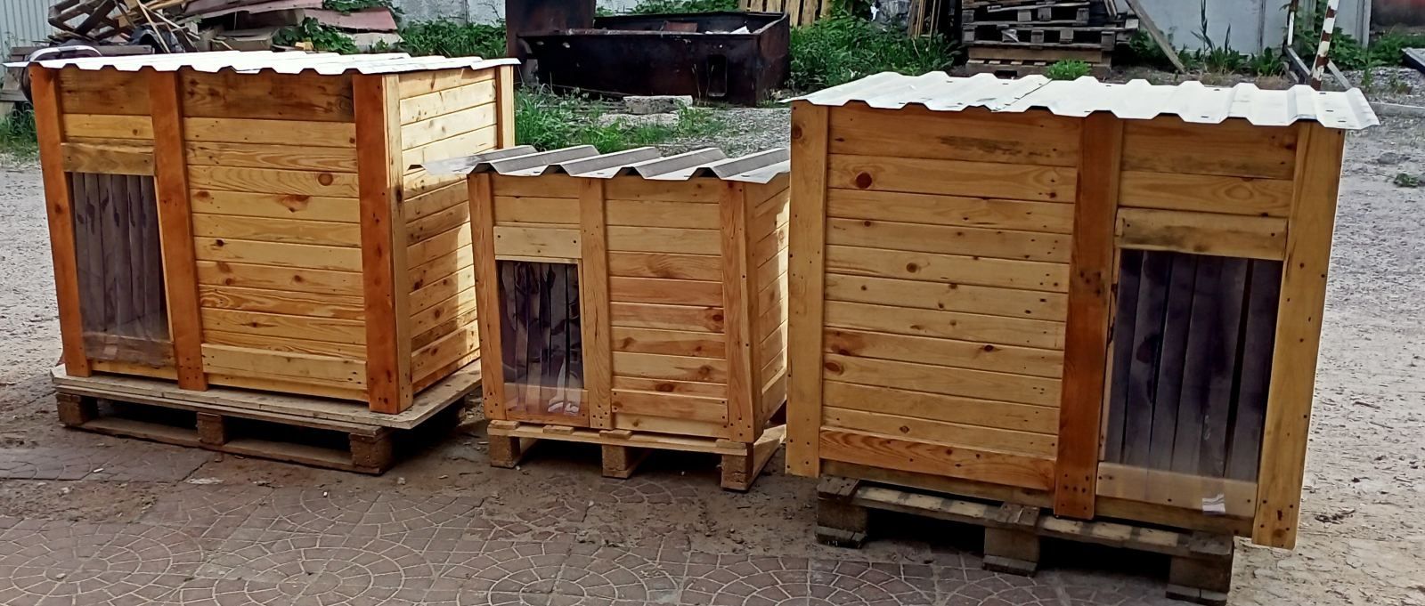 Будки одинарные двойные
