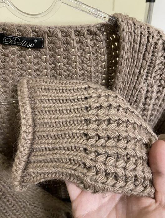 В'язаний теплий кардиган