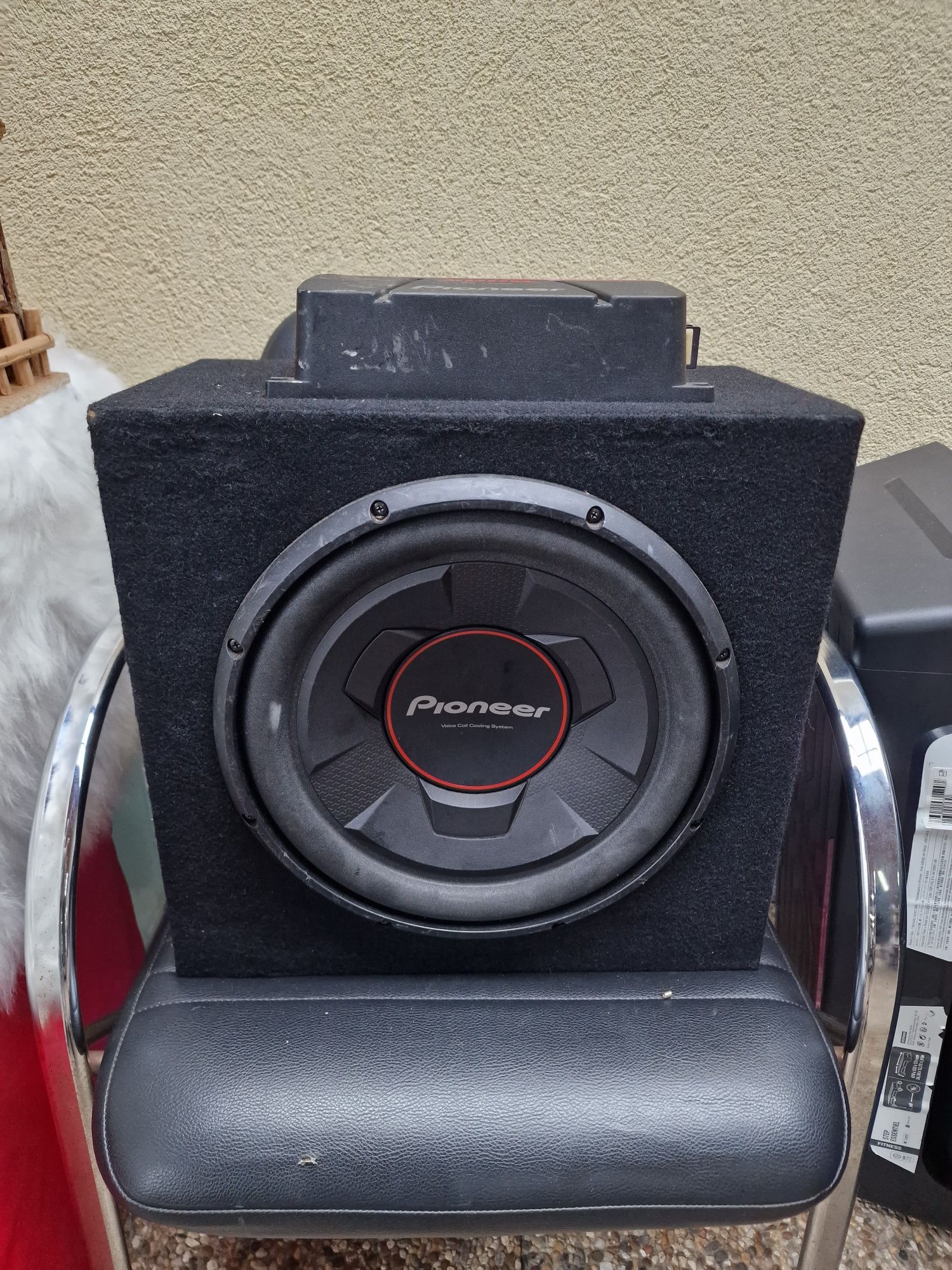 Subwoofer + amplificador