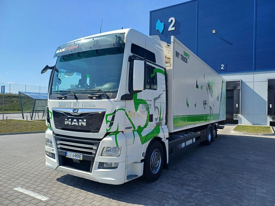 MAN 26.460  MAN TGX 26.460 | chłodnia | winda | 3 osie | **155000 netto PLN**