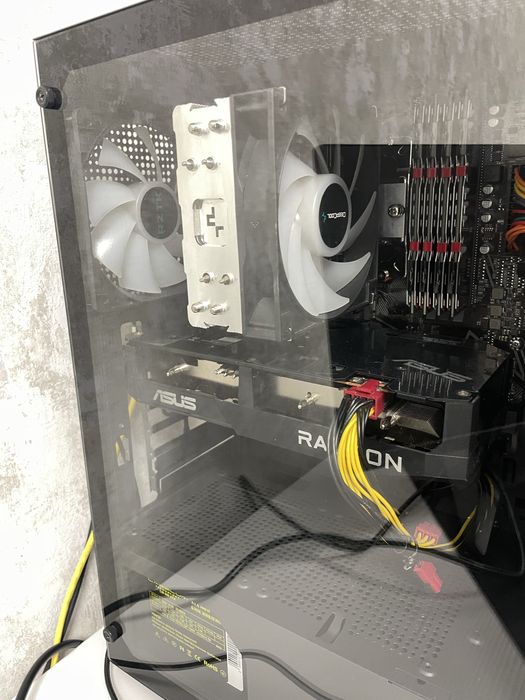 Продам пк Ryzen 5 5600x/rx6600 8gb