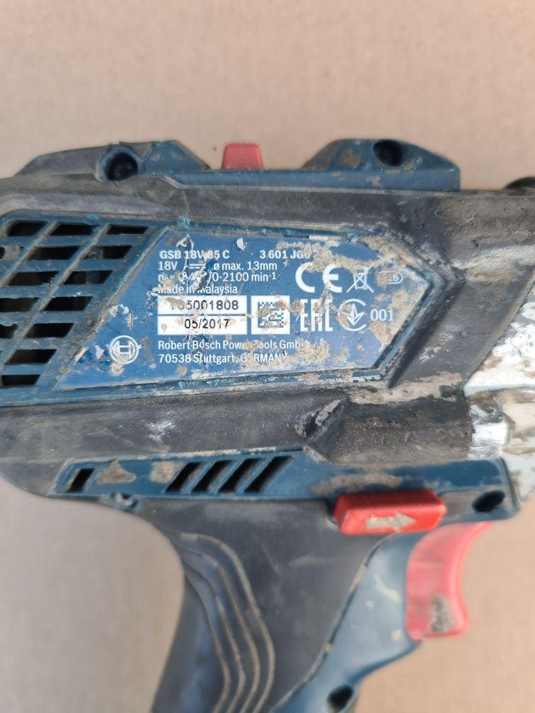 Wkrętarka Bosch Professional Gsr 18v-85c