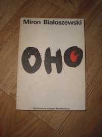 OHO Białoszewski Miron ...Poezja Wiersze Warszawa