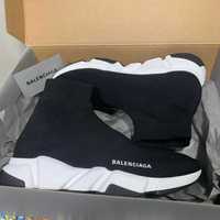 (БЕЗ ПЕРЕДОПЛАТИ)Balenciaga speed trainer  баленсіага чорні білі