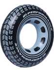 Koło dmuchane do wody basenu Intex Giant Car Tyre solidne mocne 91 cm