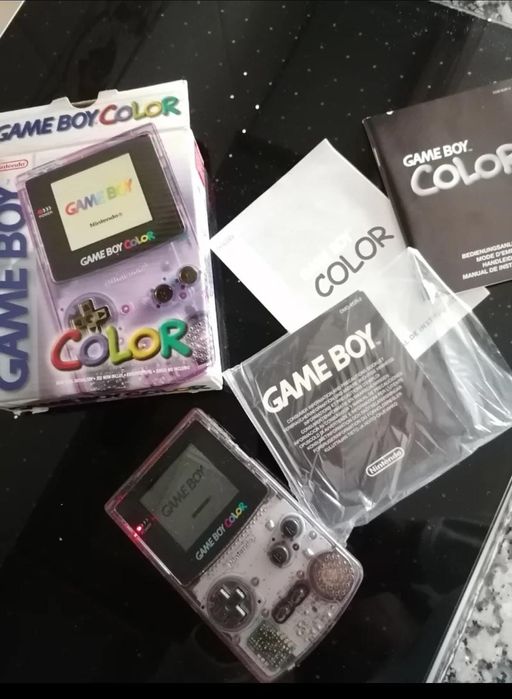 Game boy color transparente