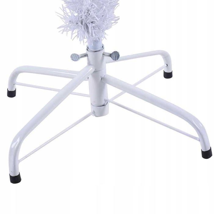 Sztuczna choinka biała sosna ze stojakiem 150cm