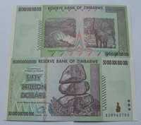 Banknot ZIMBABWE 50 TRYLIONÓW - Z PACZKI Bankowej - Kolekcjonerski