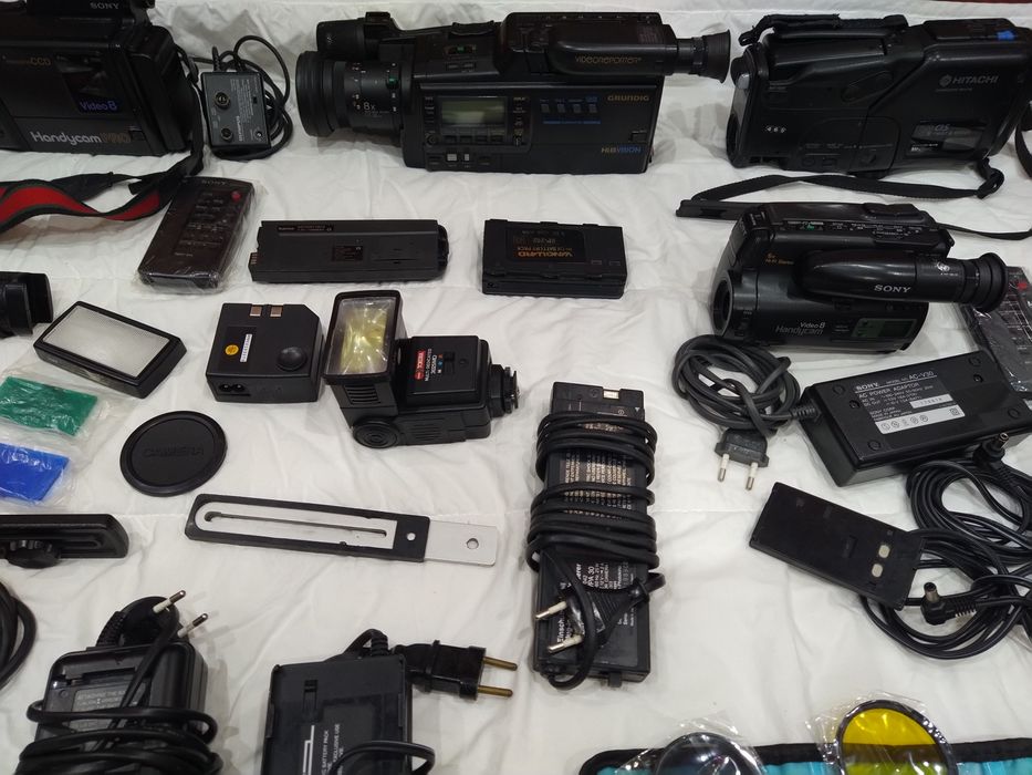 Fotografia e vídeo flash antigo para peças ou para colecionadores casa