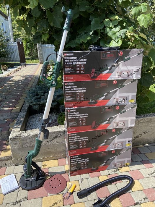 Шліфувальна машина для стін і стелі, жирафа, Parkside Німеччина