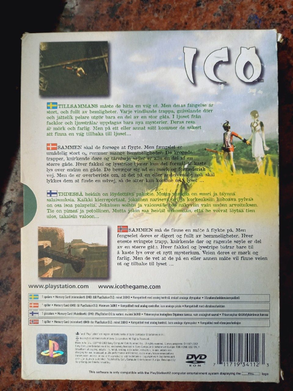 ICO - gra Ps2 Team ICO