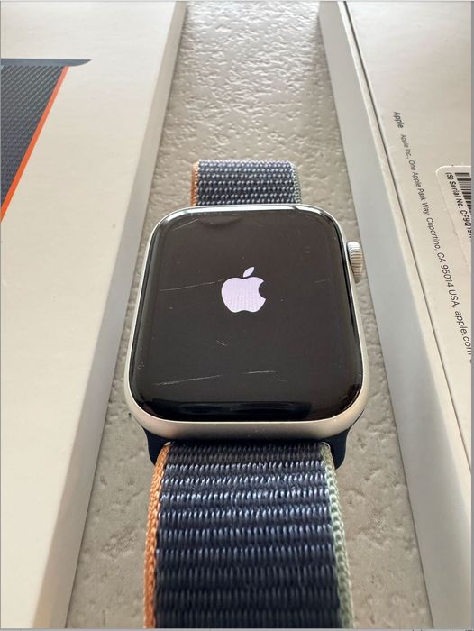 Apple Watch SE (2 Gen) GPS + Cellular 44mm srebrny