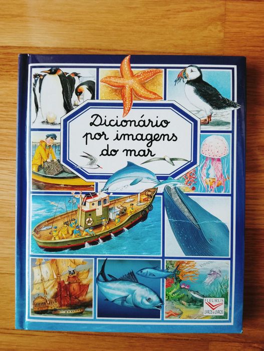Livro Dicionário por imagens do mar