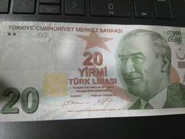 Nota de 20 LIRASI Turquia