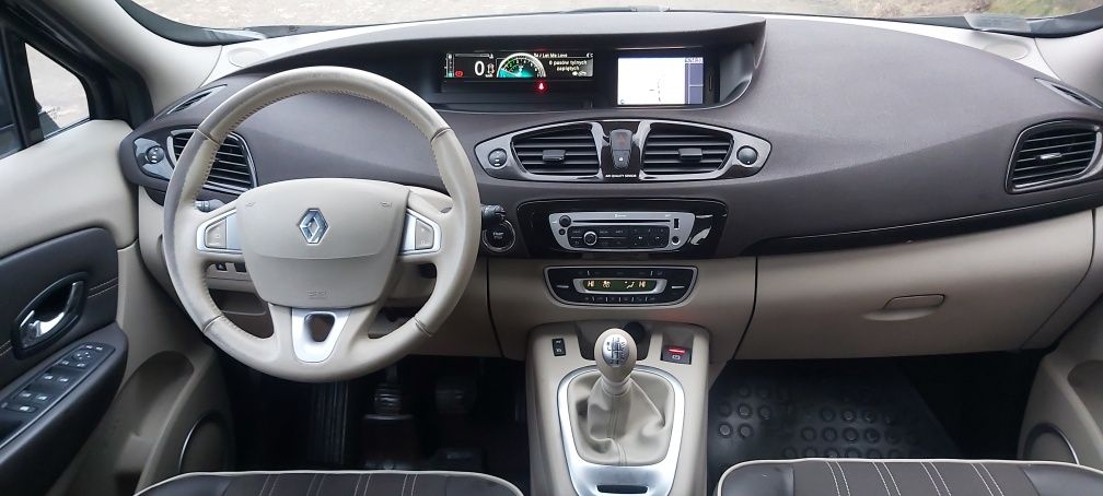 Renault Scenic III 1,4 tce navi, led, skóra