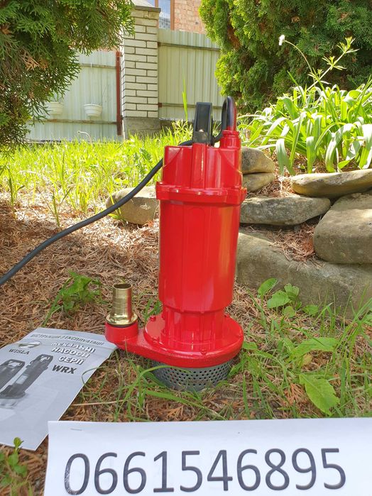 Насос 1,5 Kw фекальный дренажный фекальний дренажний (ДОСТАВКА ПОШТОЮ)