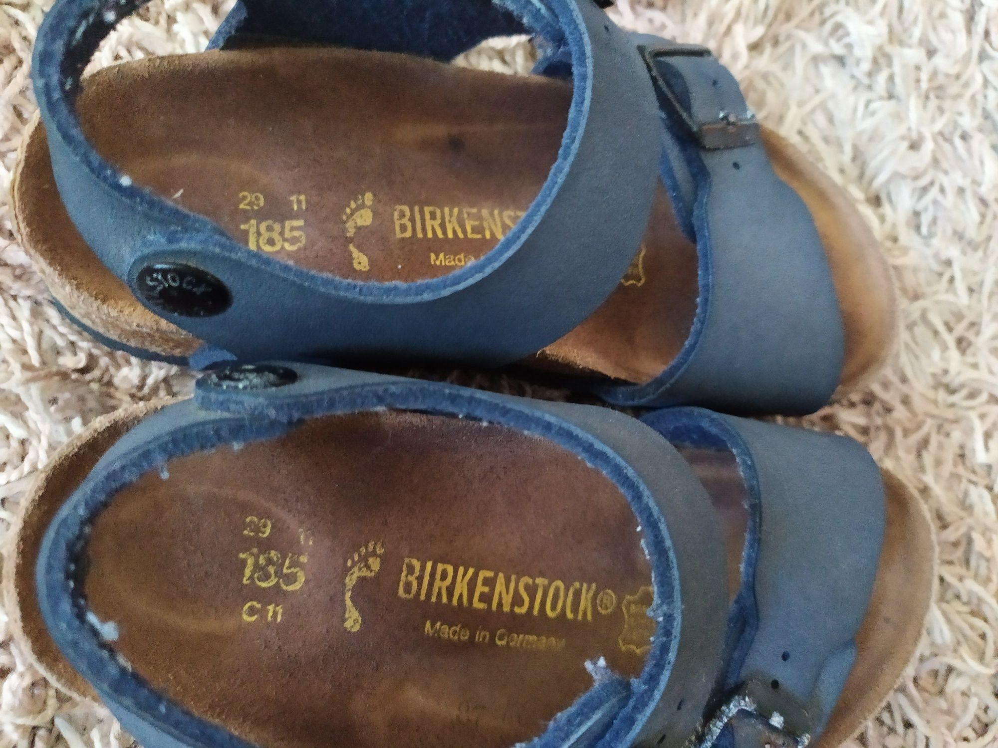 Sandały dziecięce Birckenstock rozmiar 29 navy granat