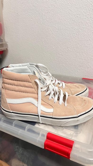 Tenis Bota vans rosa