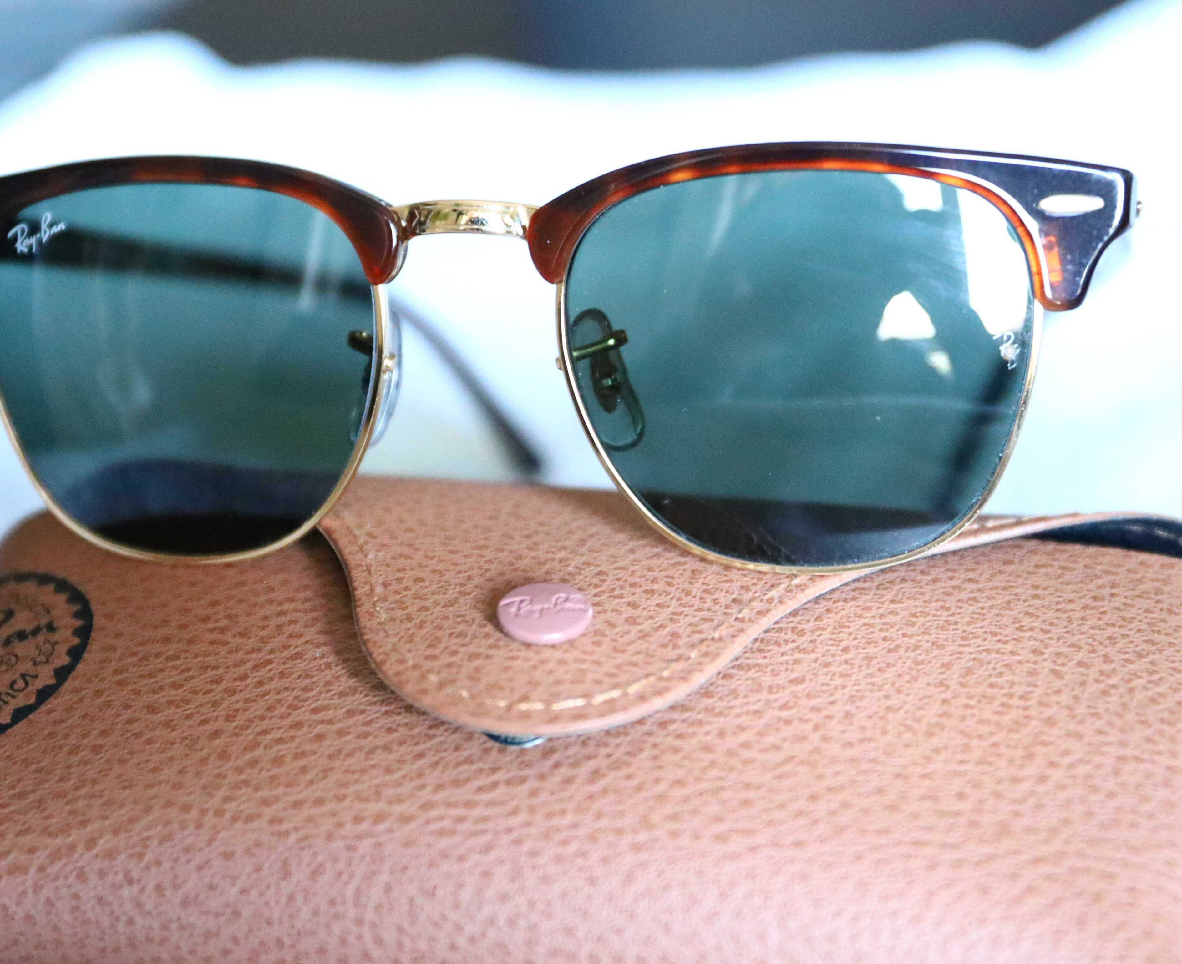 Óculos de sol Ray-Ban Clubmaster  RB3016 W0366 51/21