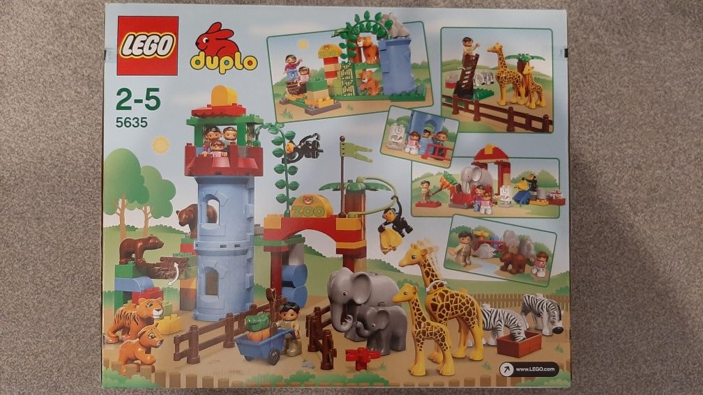 Lego Duplo 5635 oryginał,zoo