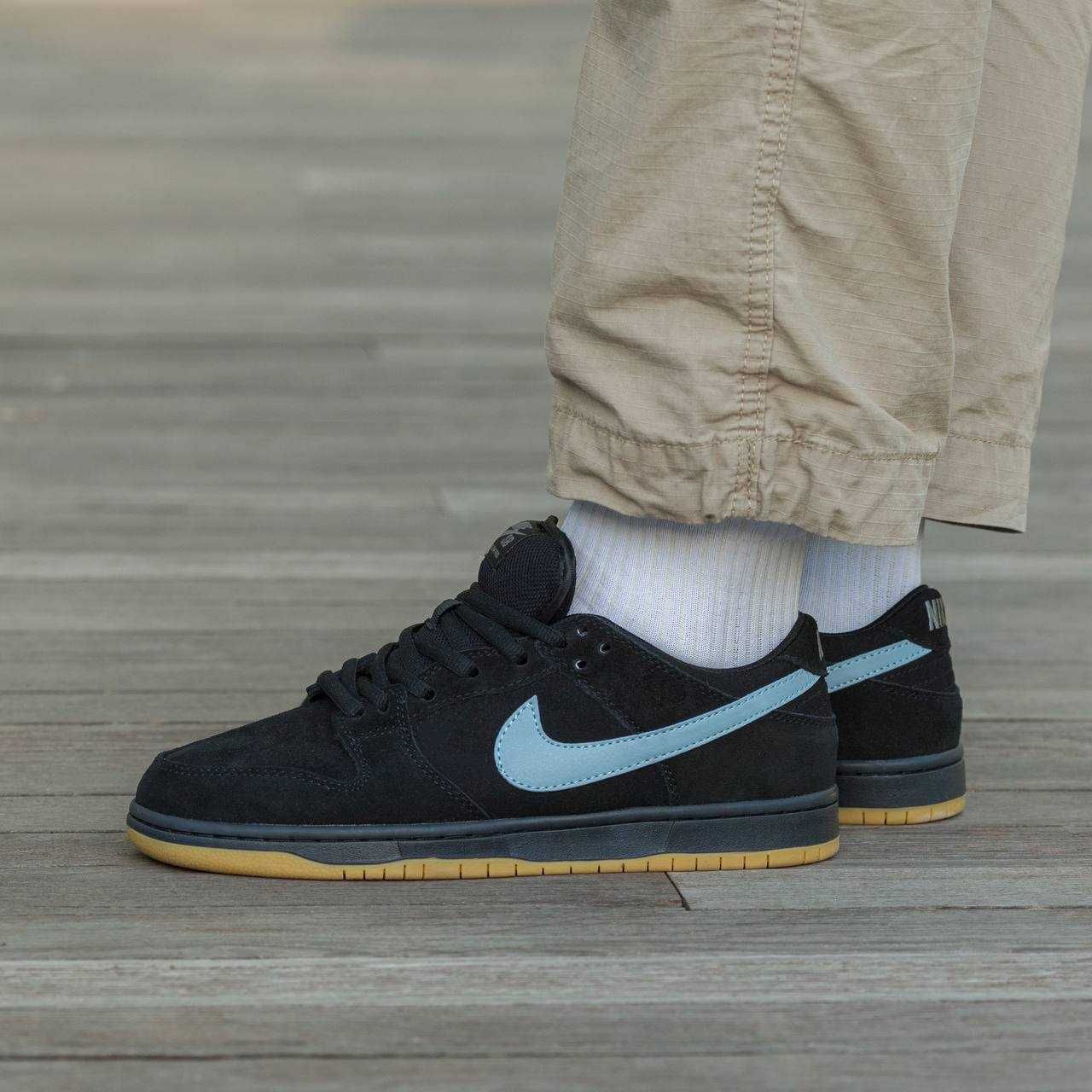 Meskie buty NK SB Dunk Fog Black Blue obuwie meskie 40-45