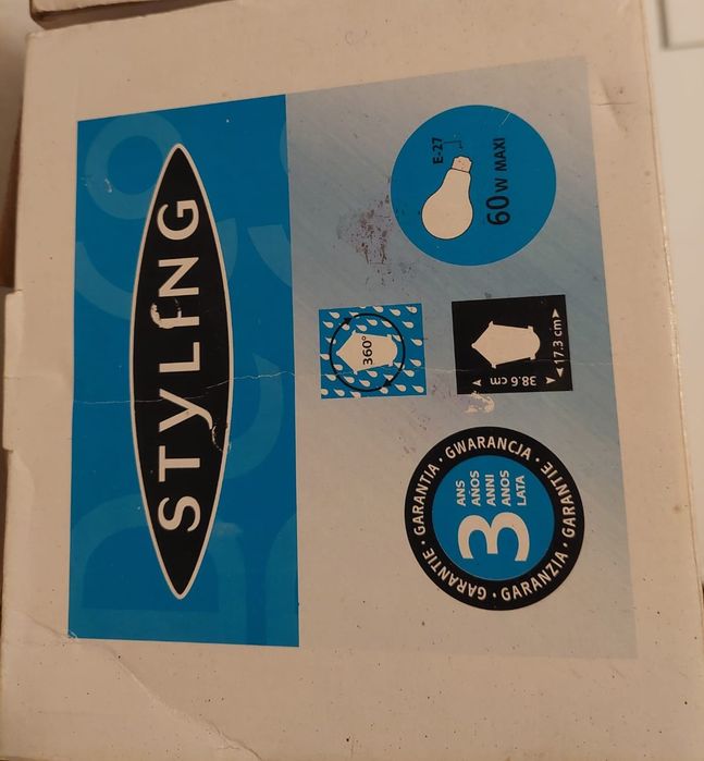 Lampy ogrodowe 2 szt - nowe!