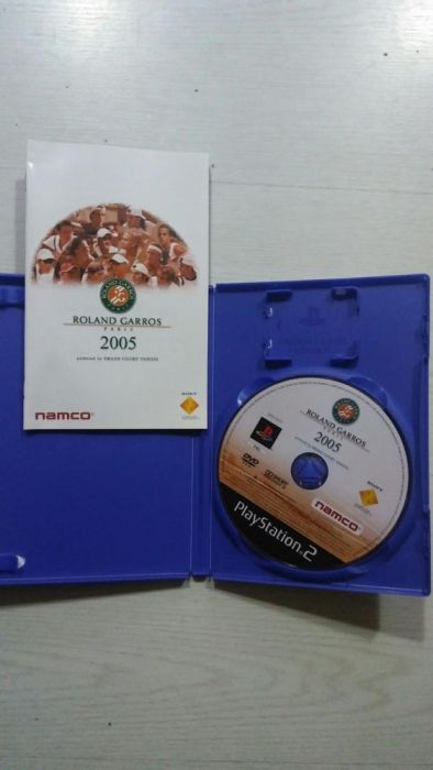Jogo Ps2 Roland Garros 2005 NOVO