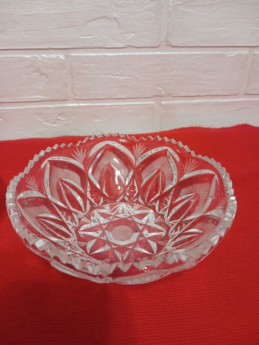 Хрусталь СССР. Конфетница, салатница.