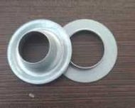 Ilhós metálico galvanizado conjuntos 1000 unidades Ø 12 mm