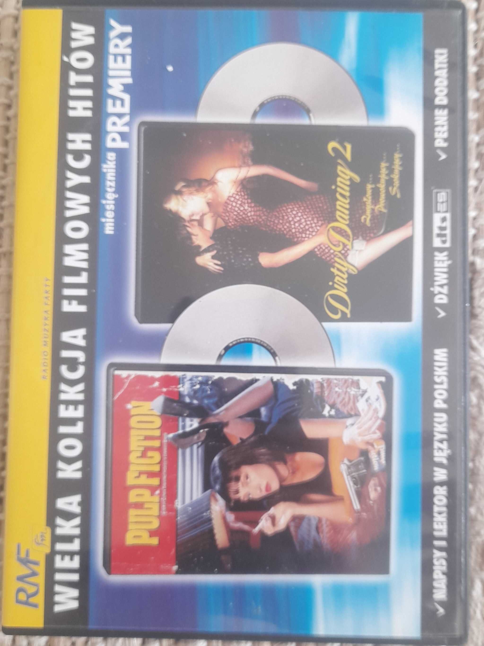 Film dvd Pulp Fiction i dirty dancing 2