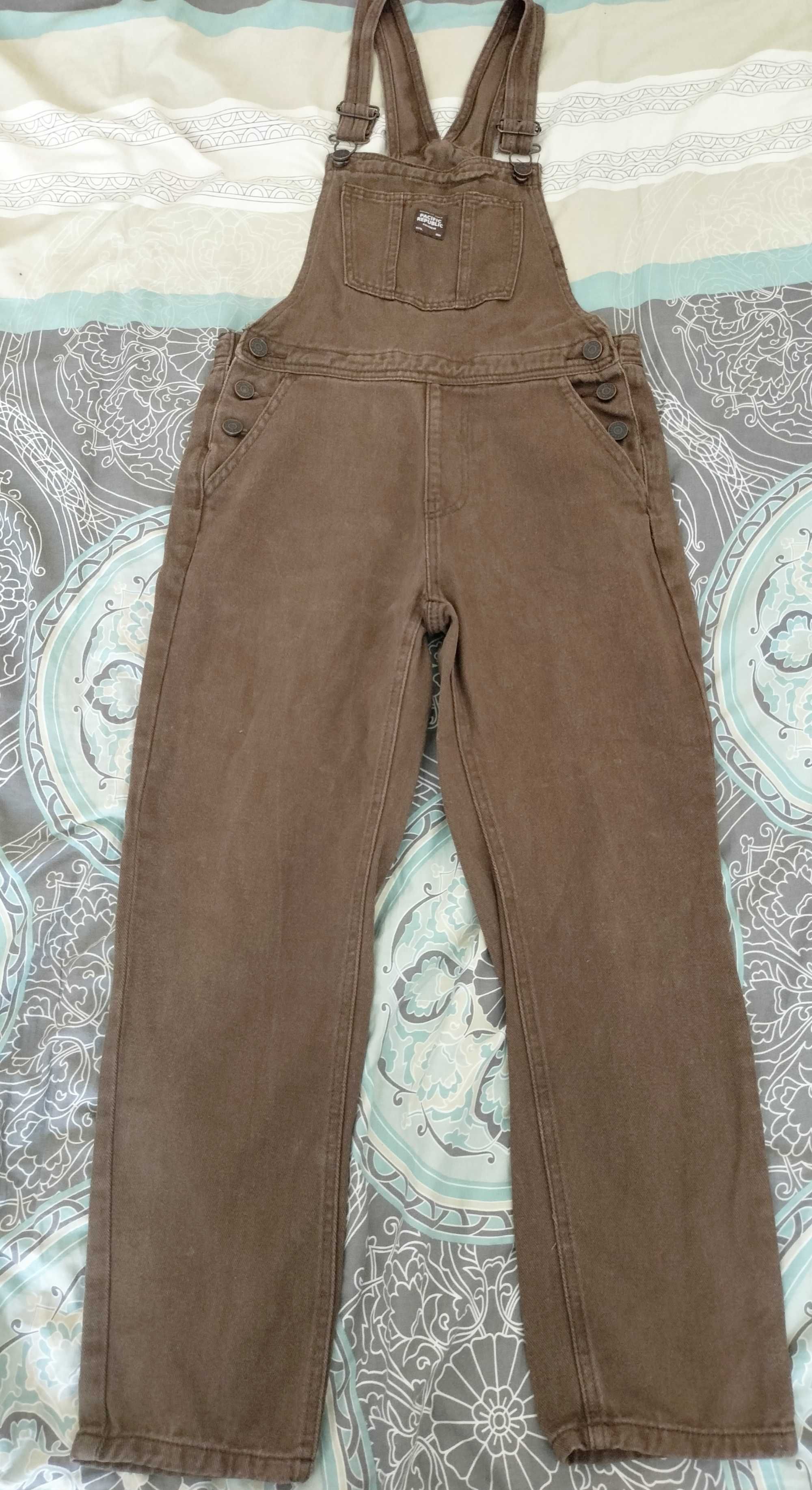 Pull&Bear джинсовий жіночий комбінезон на зріст 150-155см