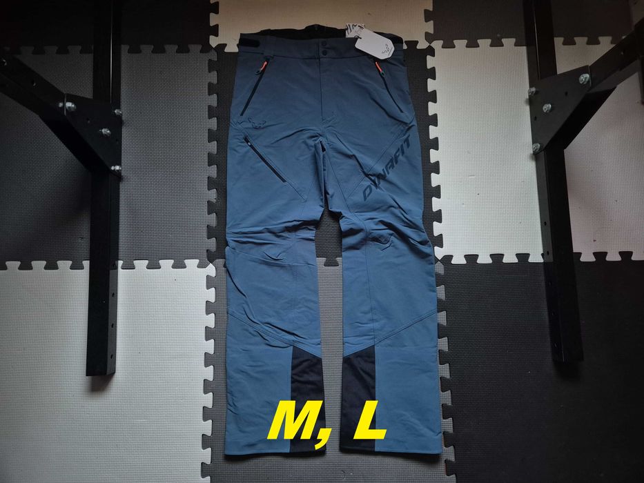 Nowe męskie super spodnie skiturowe skitour softshell zimowe Dynafit