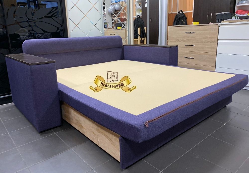 Диван-кровать "Жасмин 3" с выдвижным баром и столиком по Акции, Днепр