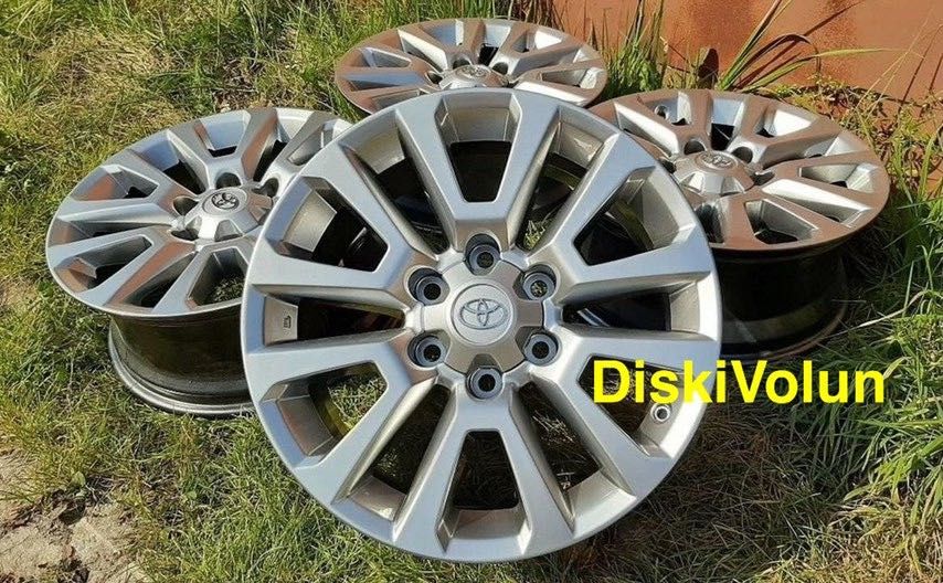 Оригинальные диски Toyota Land Cruiser Prado 300 Графит R18 6x139.7