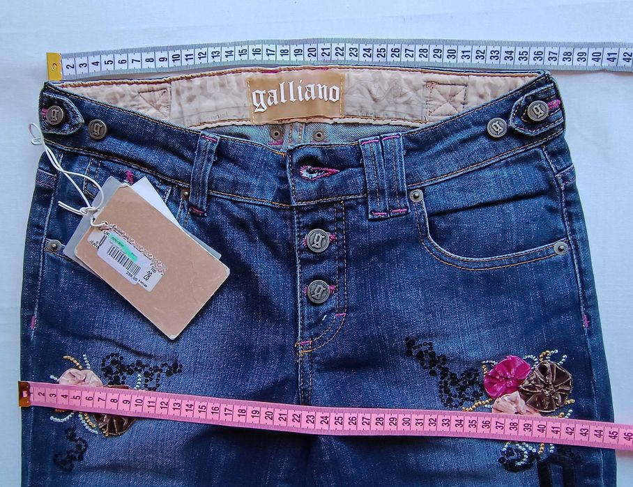 Жіночі джинси bootcut клеш Galliano, 100% original, made in Italy